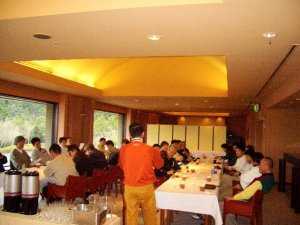 新入会者懇親会開催模様（総武カントリークラブ　千葉県）