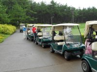 「カート駐車の写真」