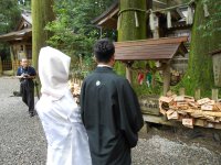 「新郎新婦の写真３」