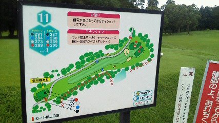 「コースレイアウトの写真」