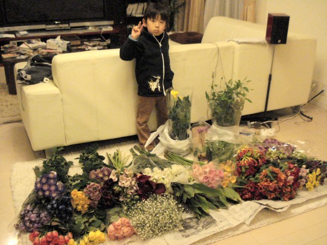 花屋のオッチャン