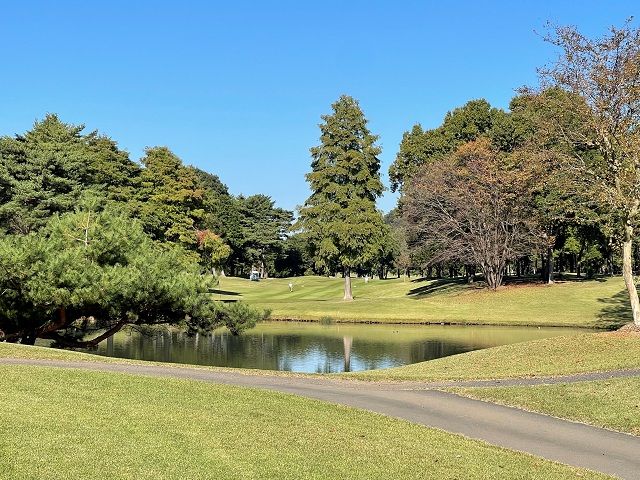 ゴルフ場の風景